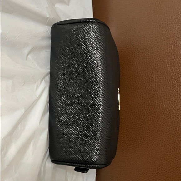 Coach Black Leather Cosmetic Case - Picture 5 of 5